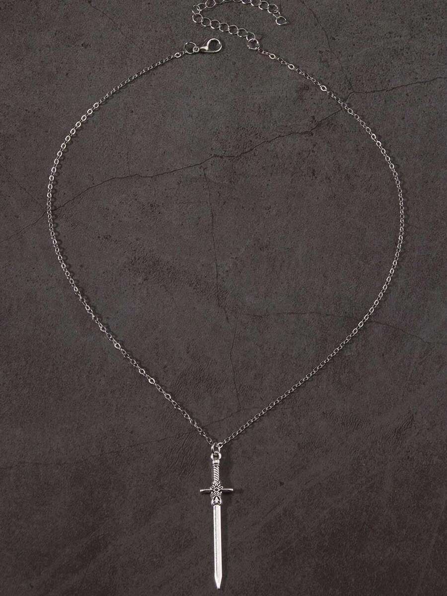 Vintage Gothic Style Rhinestone Cross Necklace