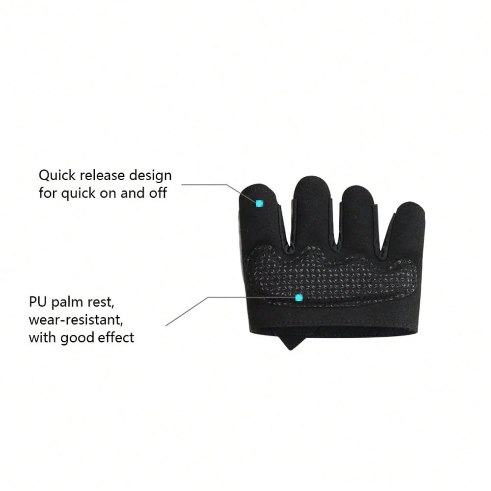 Half Finger Anti-Slip Fitness Gloves