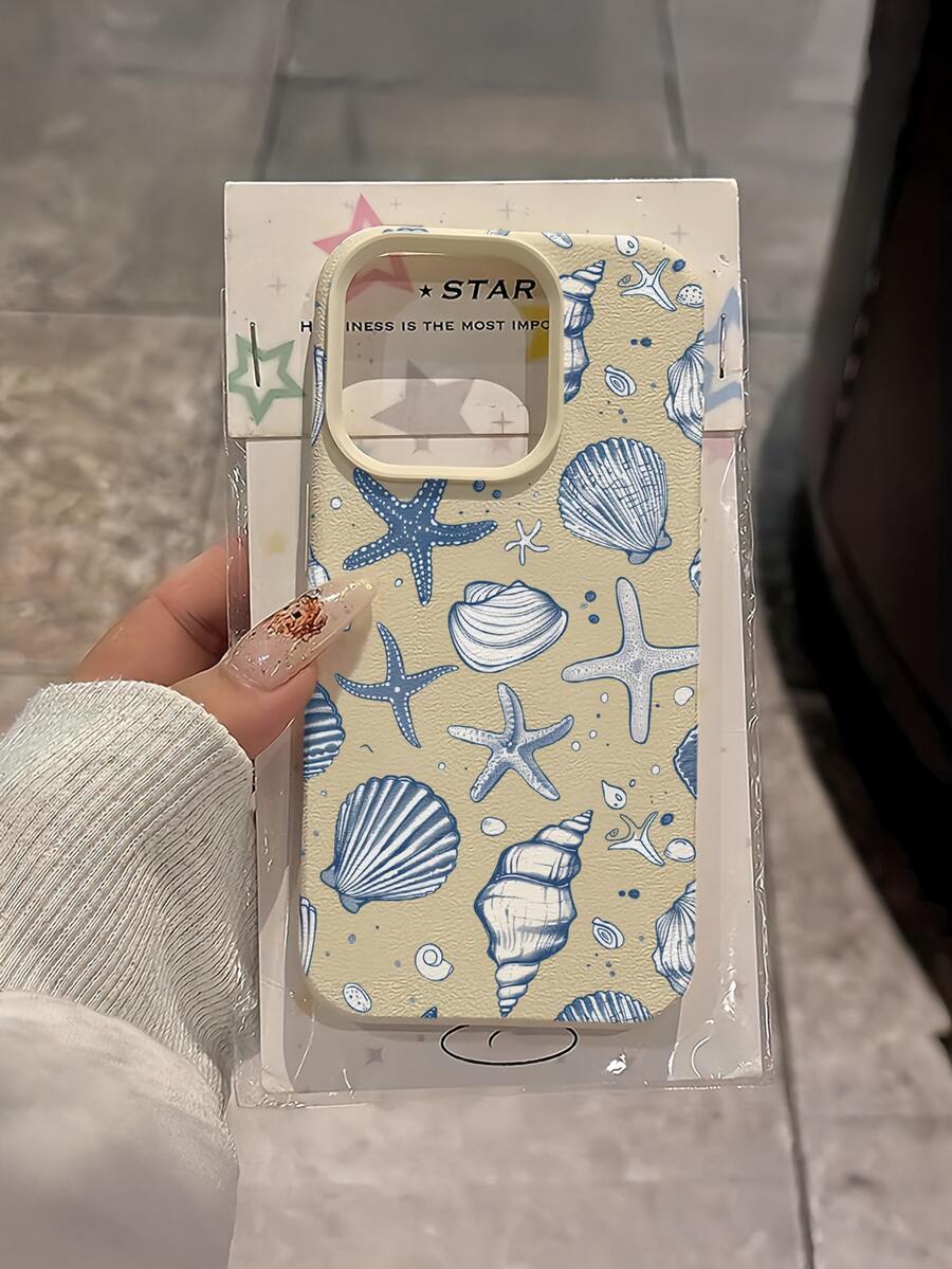 Iphone Pink White TPU Fashion Shockproof Mobile Cover