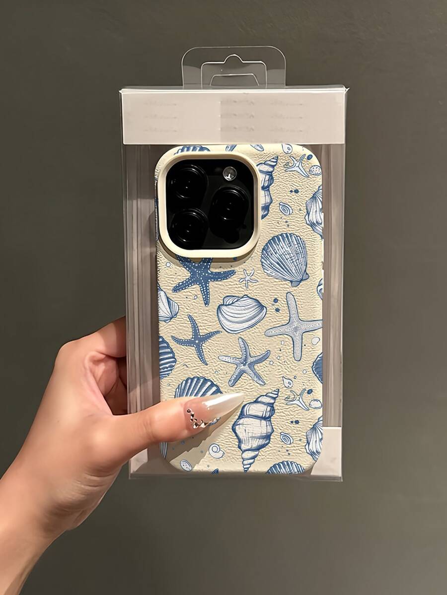 Iphone Pink White TPU Fashion Shockproof Mobile Cover