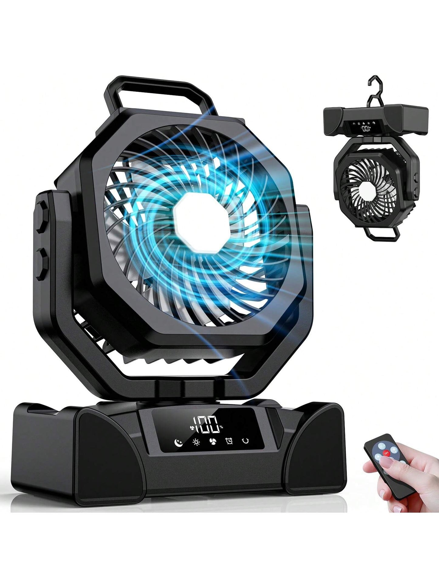 BDQ 20000mAh Portable Camping Fan