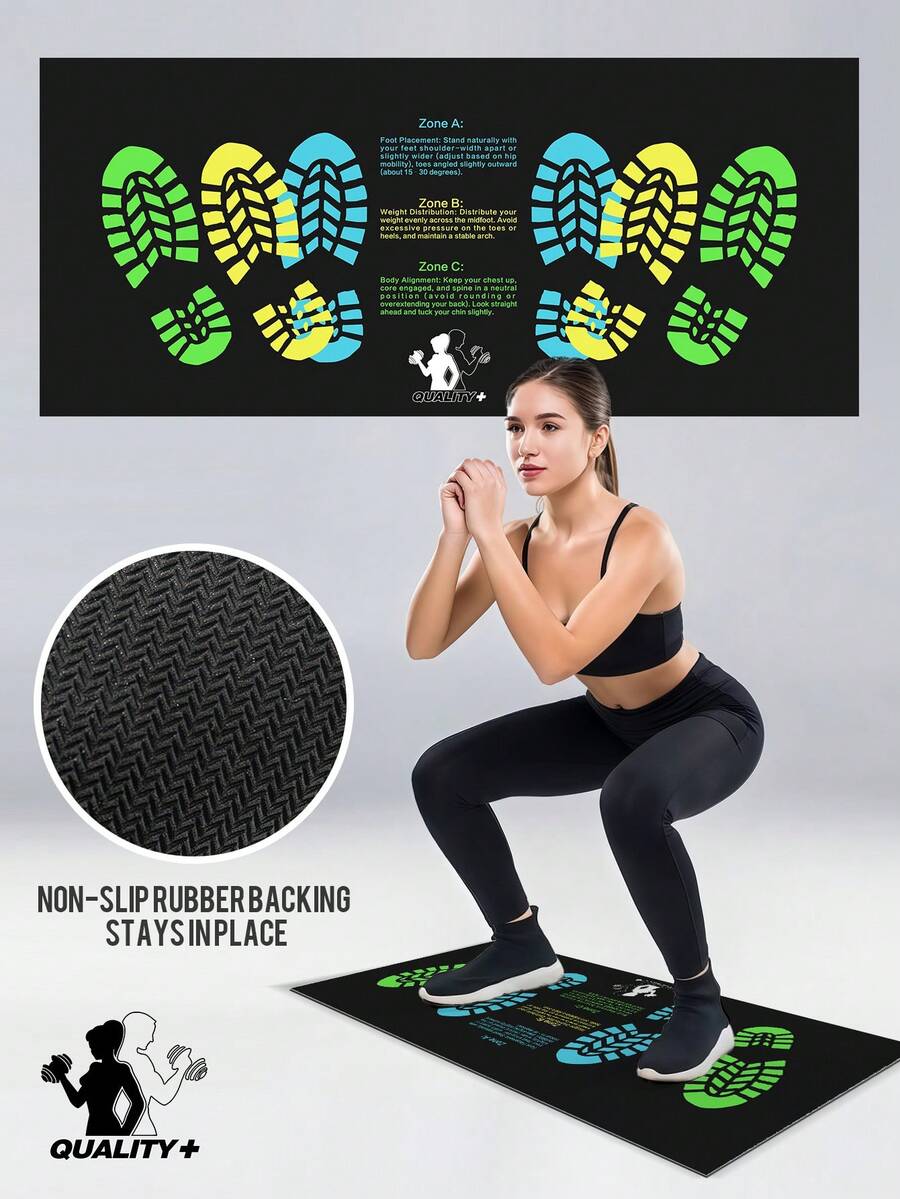 1000GSM High Density Silicone Yoga Mat