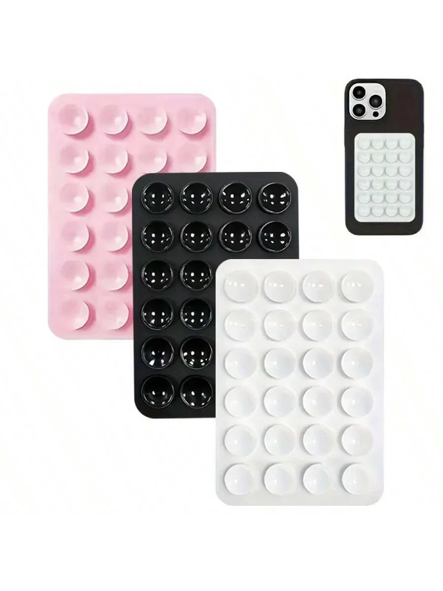 Suction Cup Phone Holder Set Silicone Phone Holders