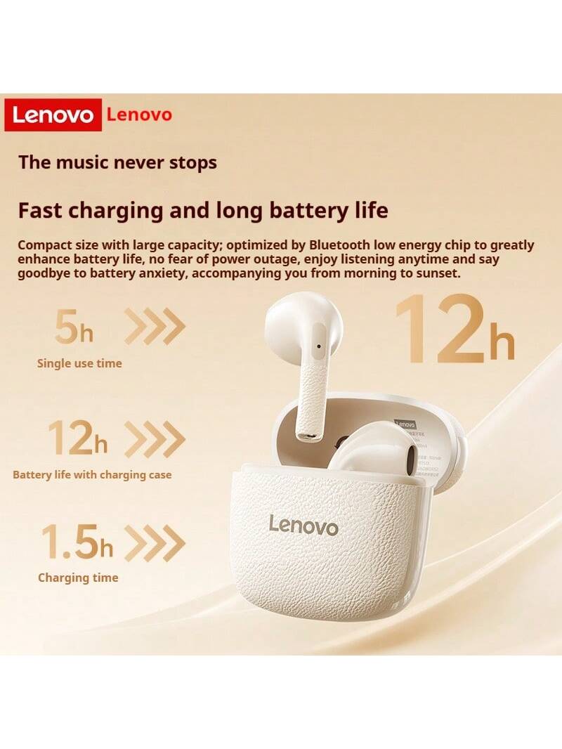 Lenovo EA166 Bluetooth 5.4 Earphones: High-Quality Sound