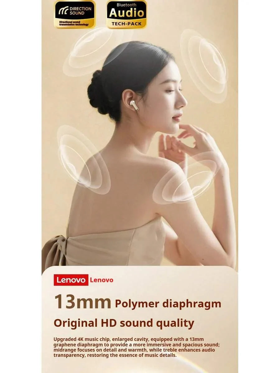 Lenovo EA166 Bluetooth 5.4 Earphones: High-Quality Sound