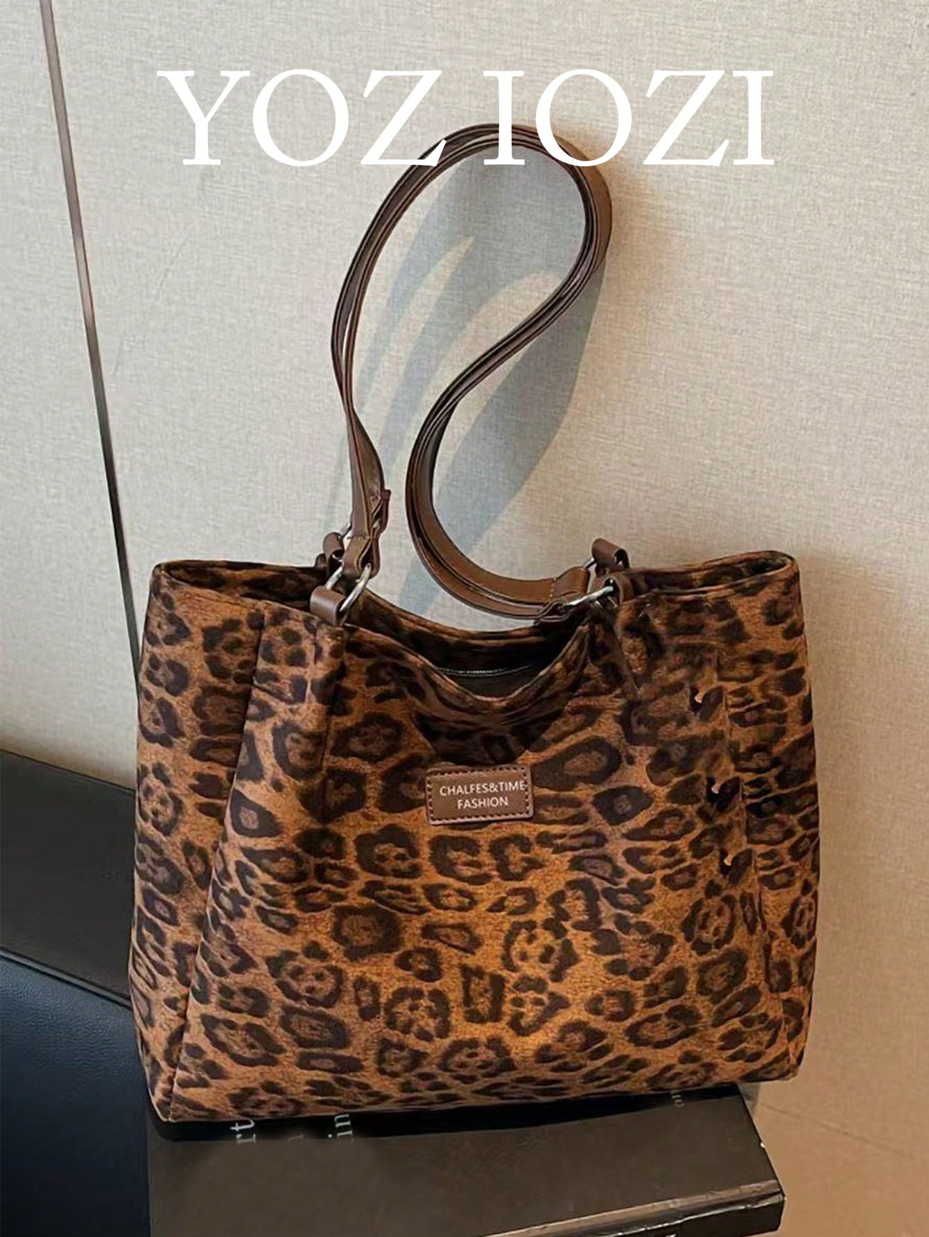 Polka Dot Heart Canvas Tote