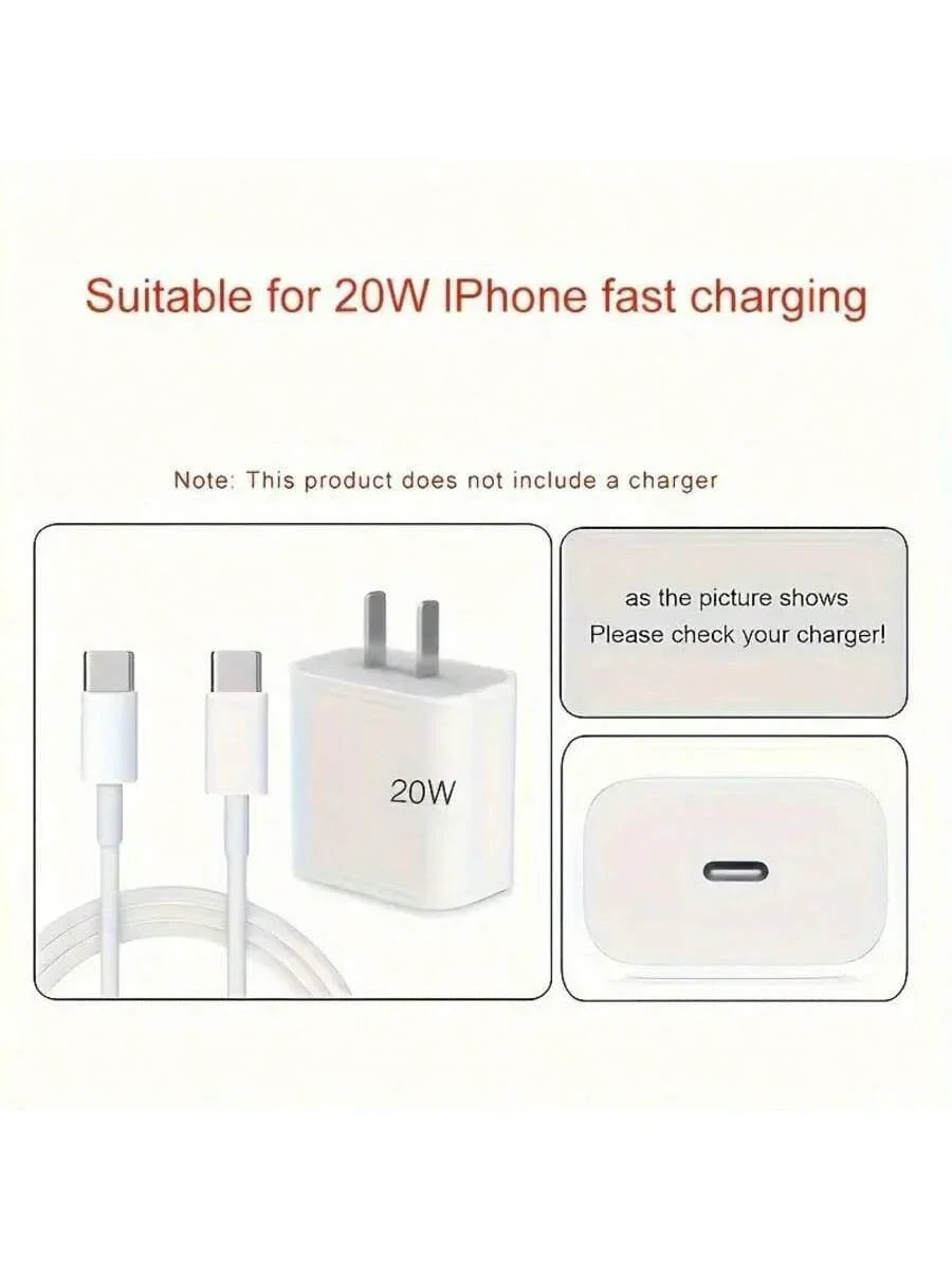 5pcs/Set Printed Butterfly & Sunflower Design TPU Charging Cable