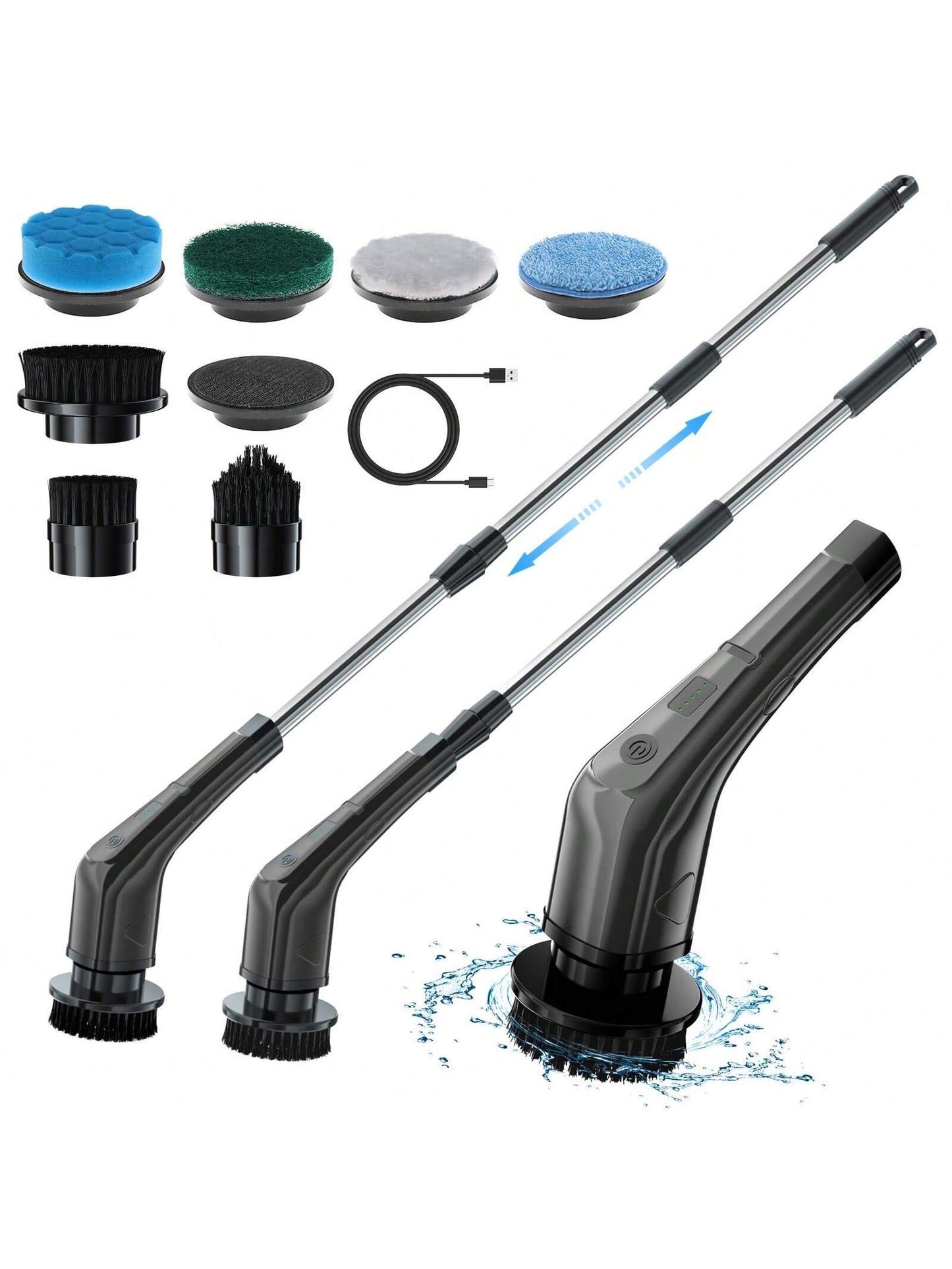 Cordless Electric Spin Scrubber