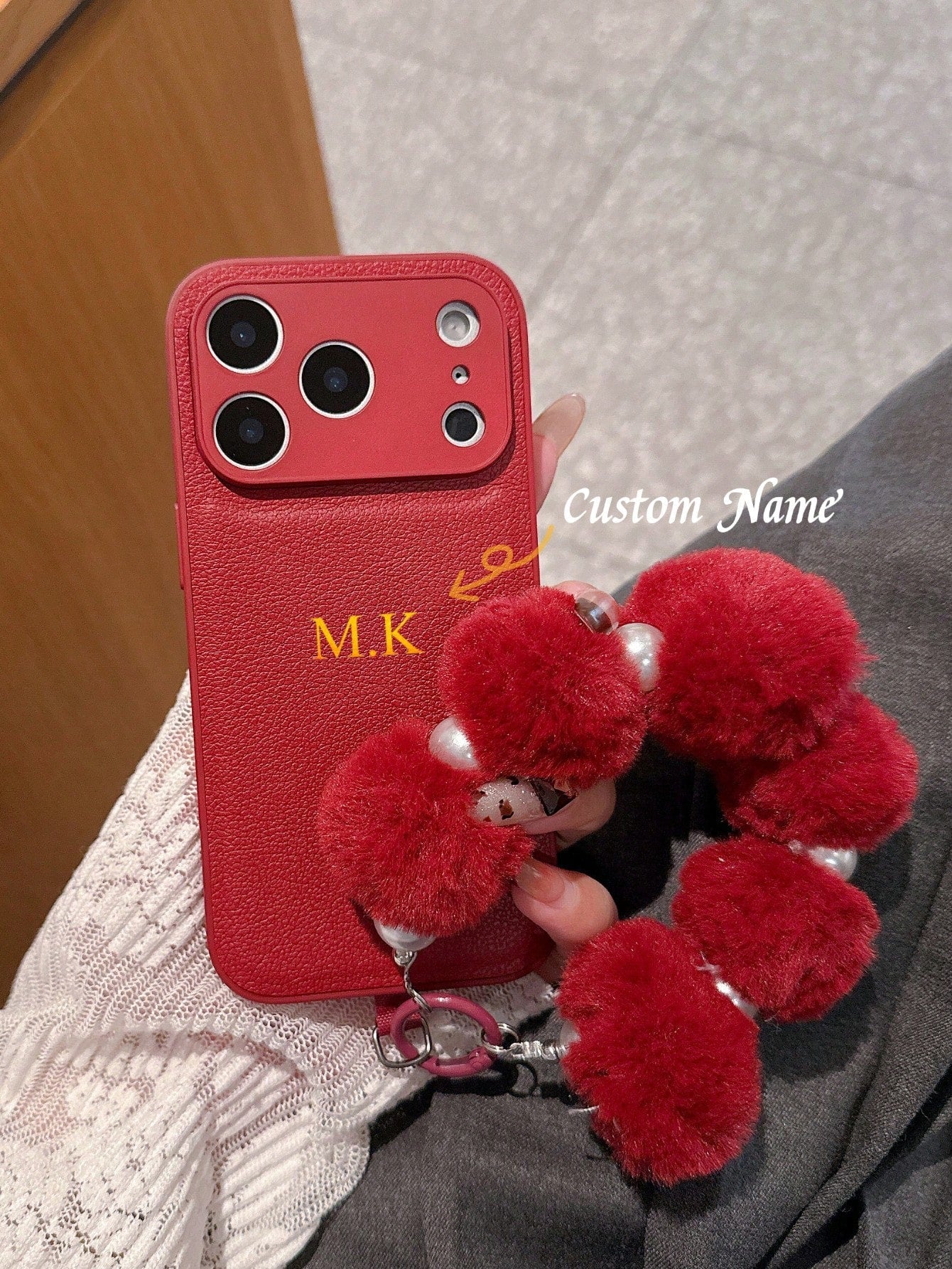 Custom Image Text iPad Case