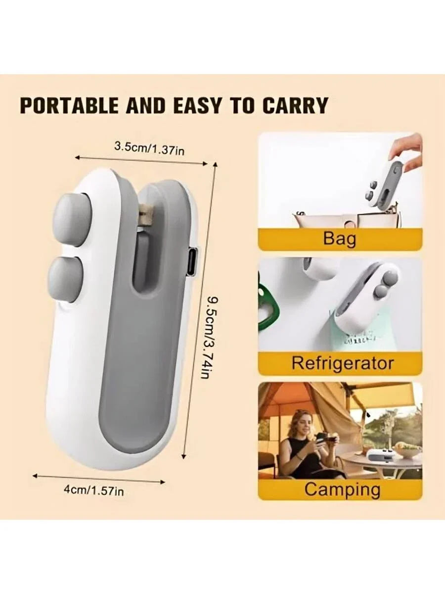 Mini Snack Bag Sealer, Food Storage Sealer