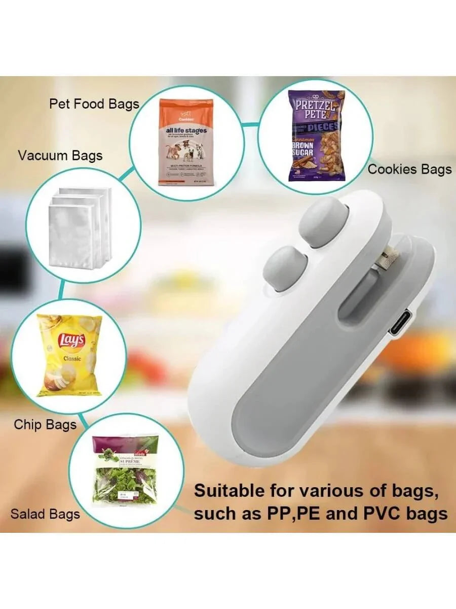 Mini Snack Bag Sealer, Food Storage Sealer