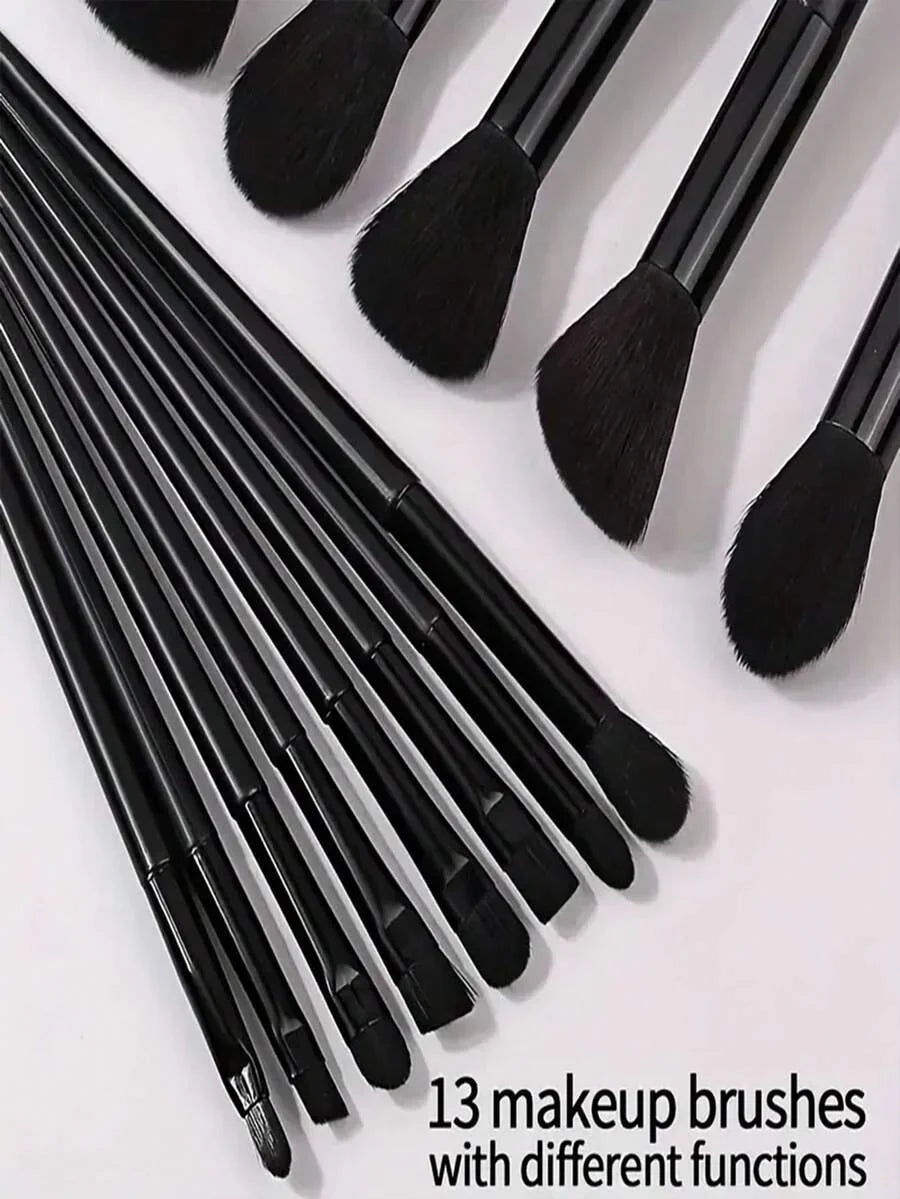 13pcs Professional Makeup Brush Set, Suitable For Foundation