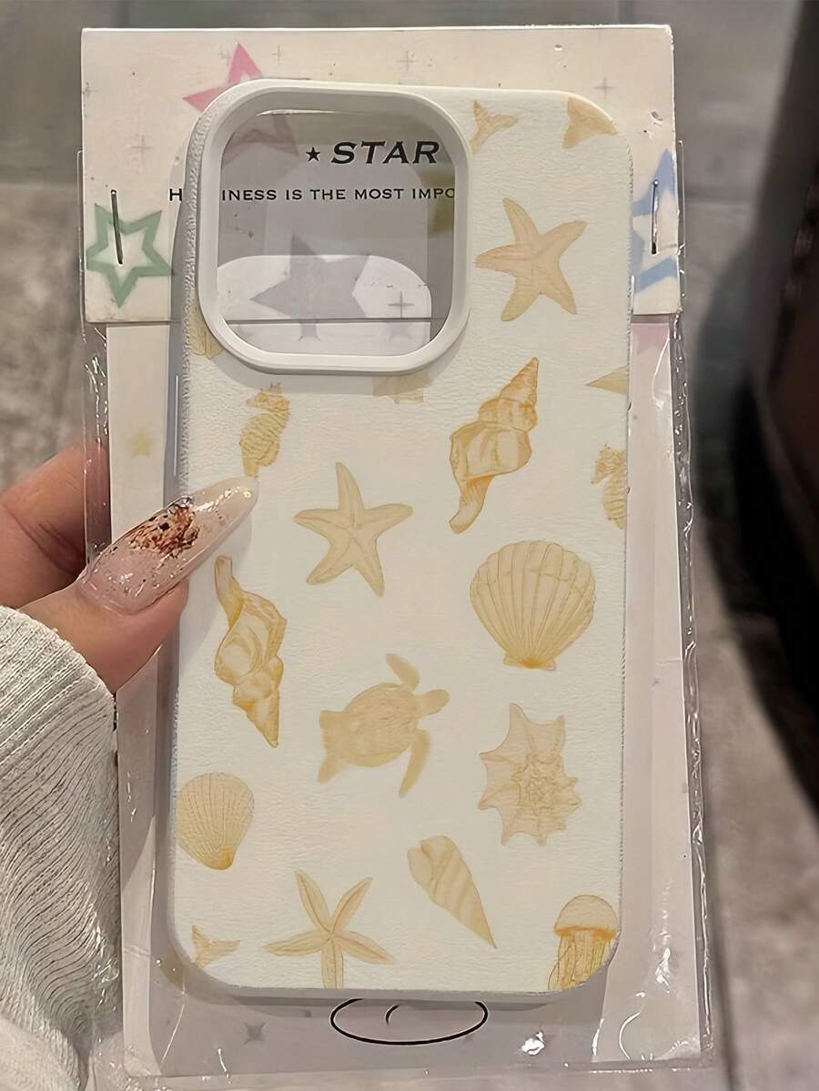 Iphone Pink White TPU Fashion Shockproof Mobile Cover