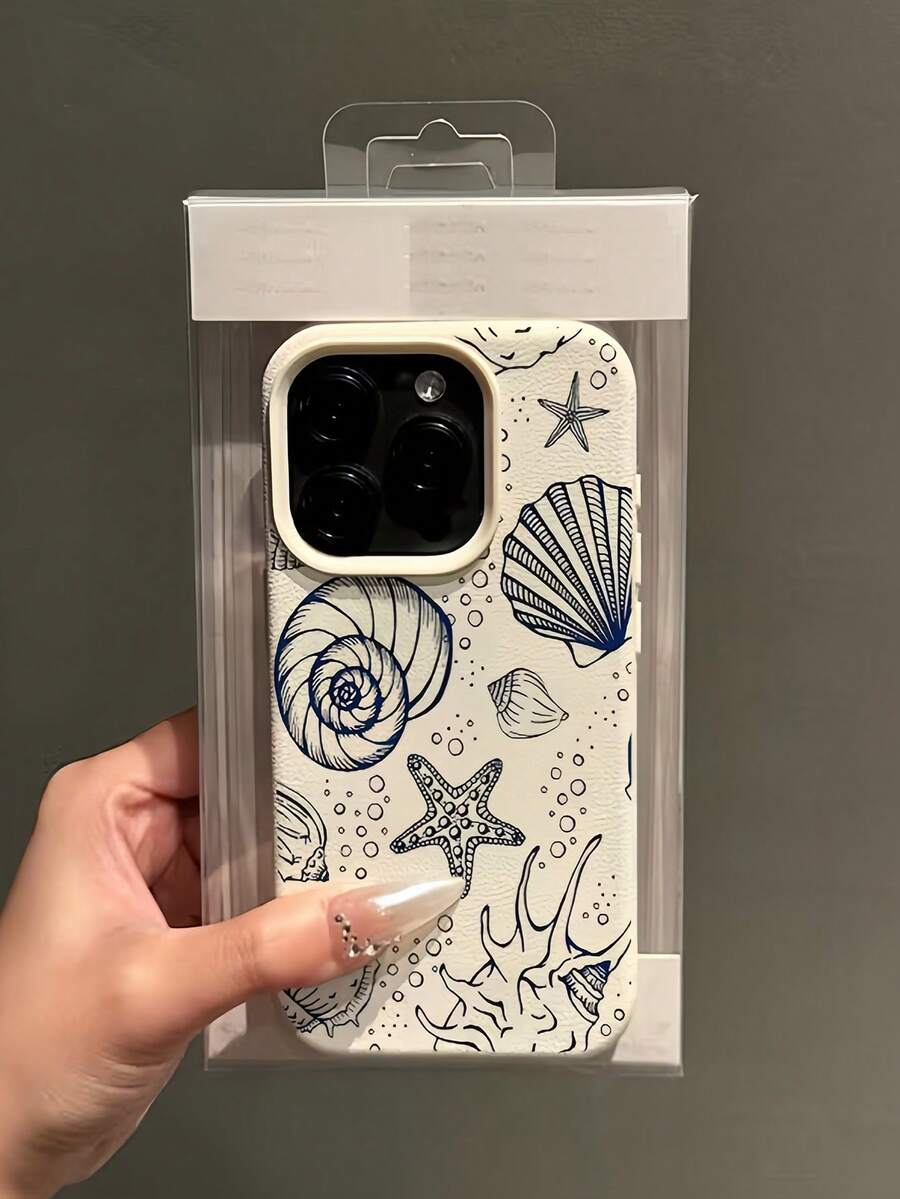 Iphone Pink White TPU Fashion Shockproof Mobile Cover