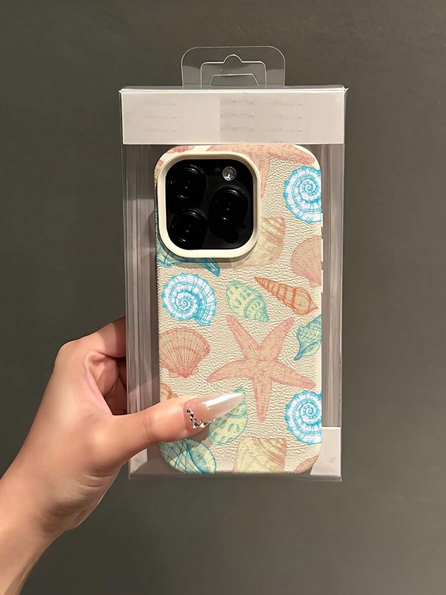 Iphone Pink White TPU Fashion Shockproof Mobile Cover