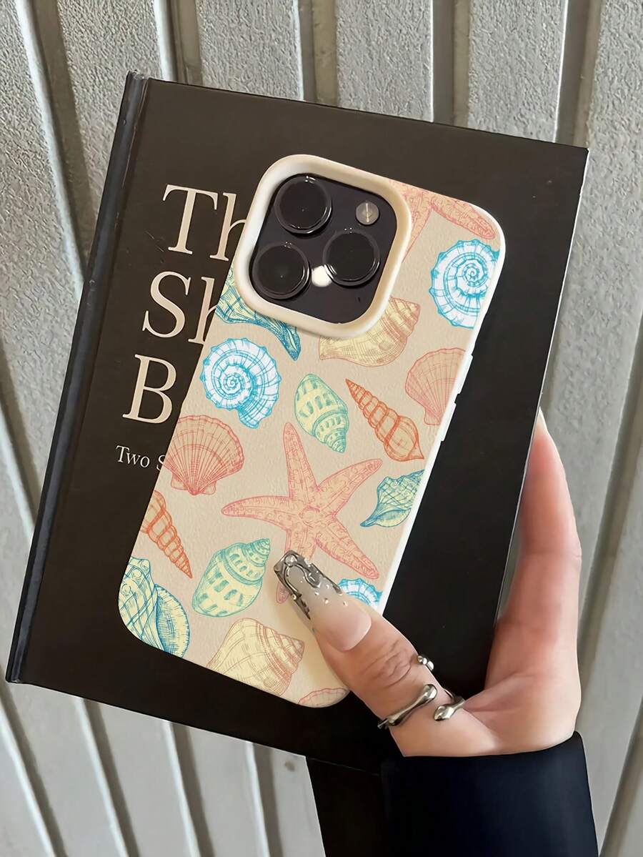 Iphone Pink White TPU Fashion Shockproof Mobile Cover