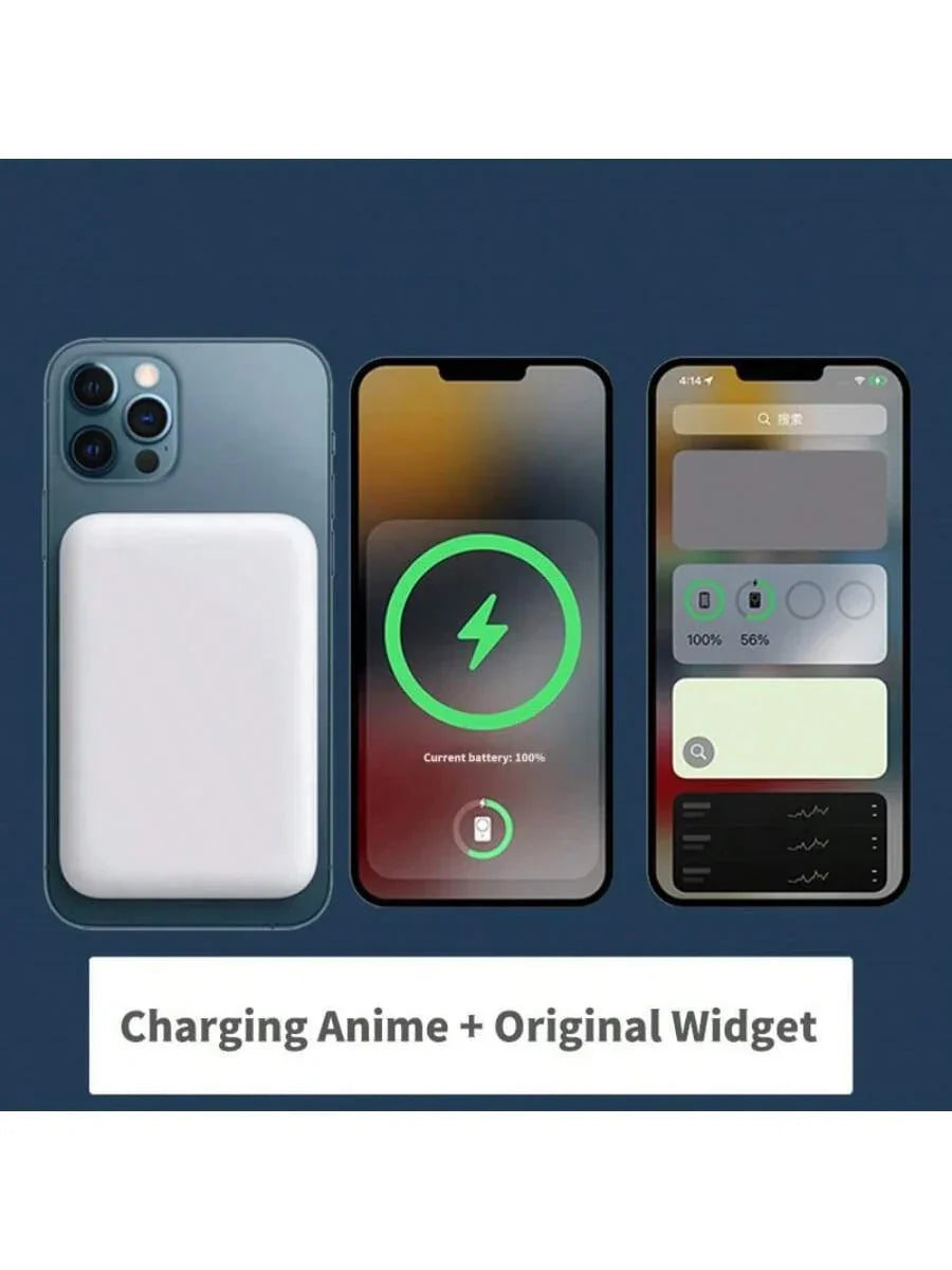 GAWFOLK Pink 10000mAh Power Bank With Stand