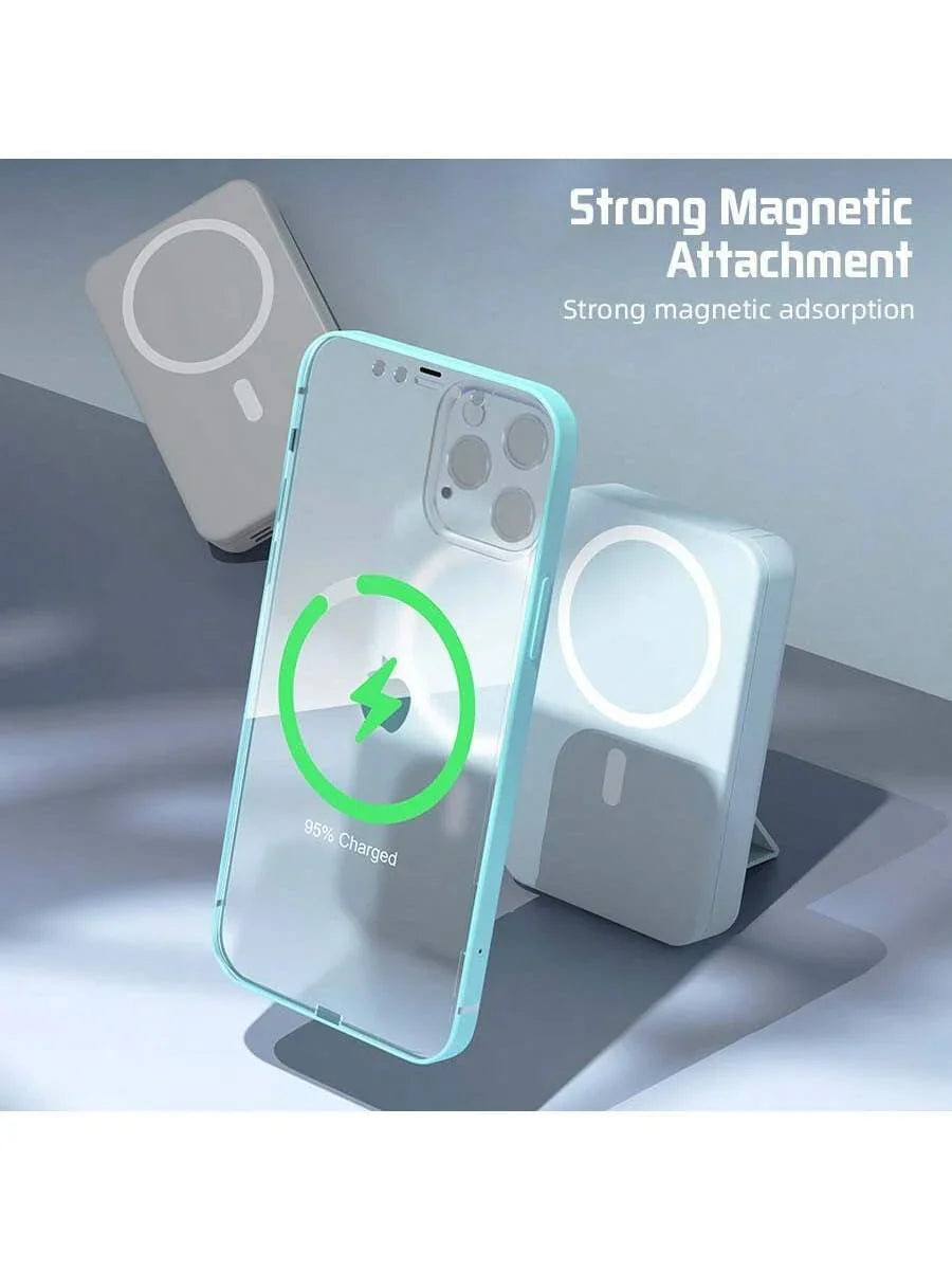 GAWFOLK Pink 10000mAh Power Bank With Stand