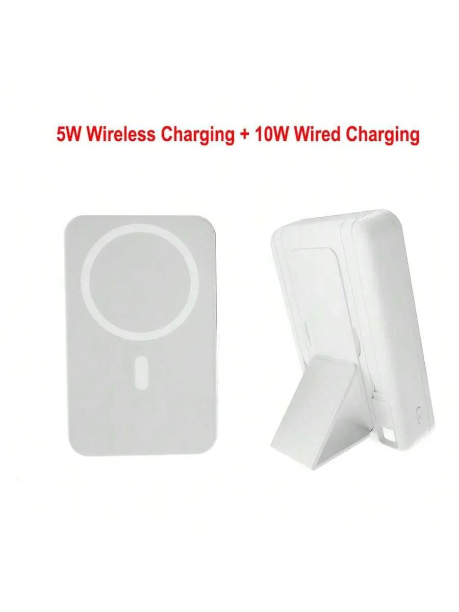 GAWFOLK Pink 10000mAh Power Bank With Stand