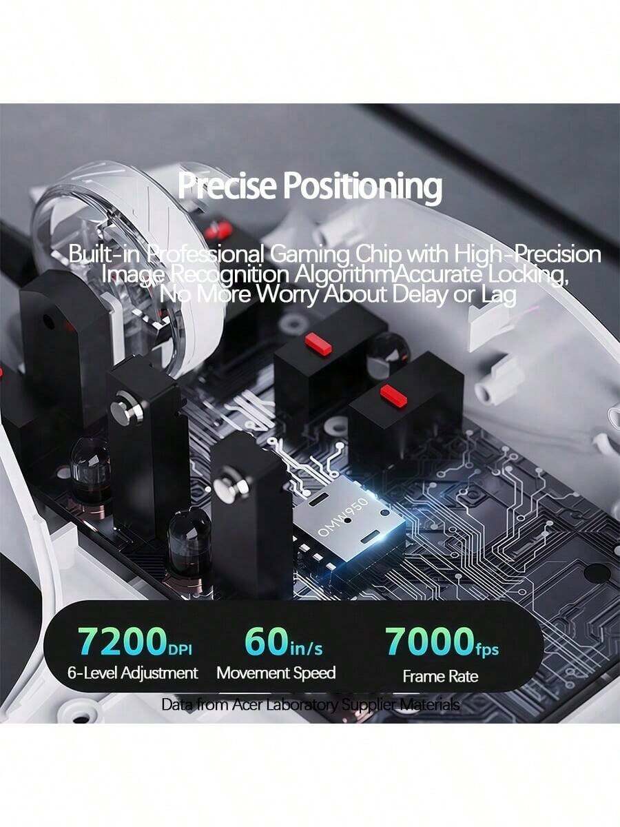 Acer OMW950 Wired Gaming Mouse With Mechanical