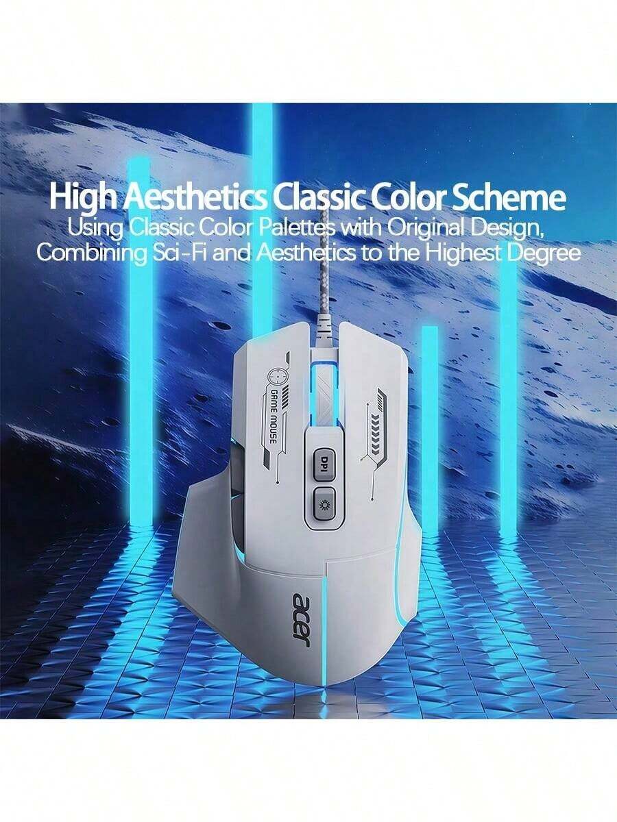 Acer OMW950 Wired Gaming Mouse With Mechanical