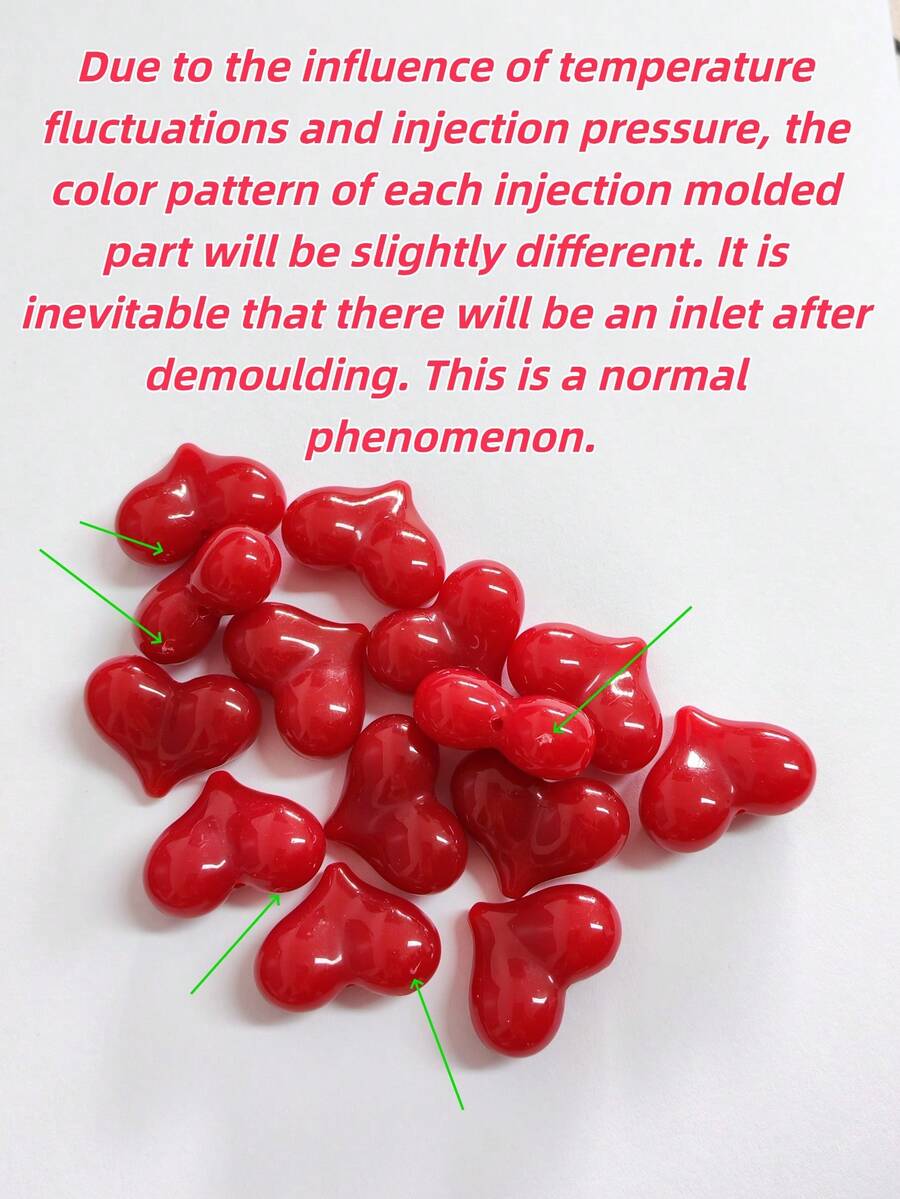 Elegant Fashion Gold Chain Plastic Orange Red Jelly