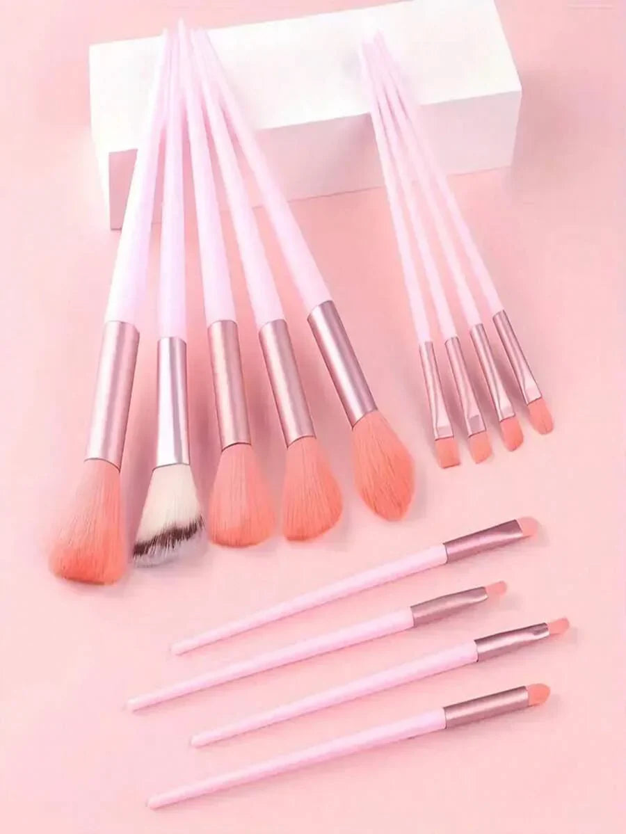 13pcs Professional Makeup Brush Set, Suitable For Foundation
