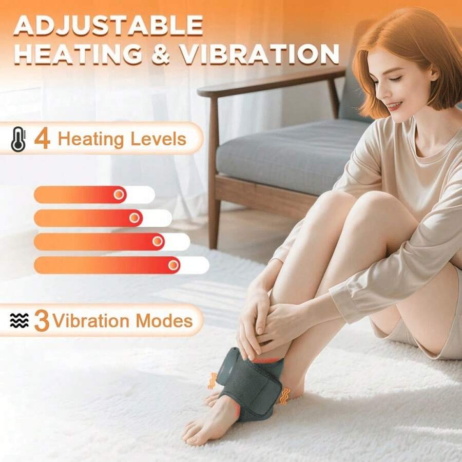 Portable Heating Massage Foot Pad