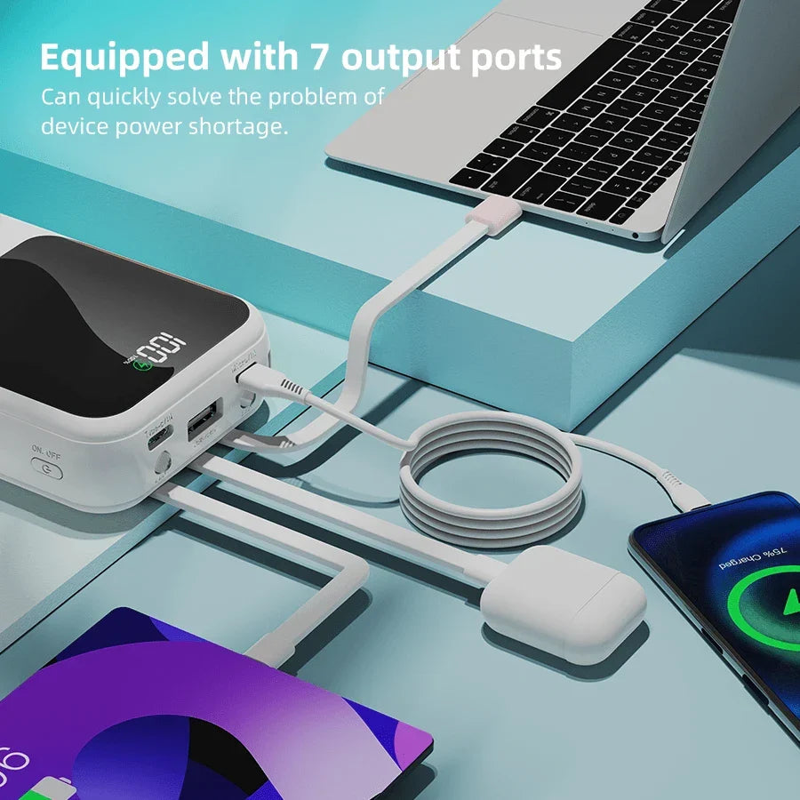 GAWFOLK 10000mAh Portable Power Bank - PD20W Fast Charging