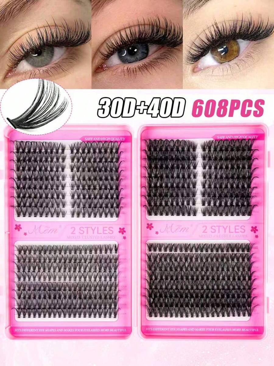 MEM Eyelash Extension Kit, DIY Eyelash Extension Set