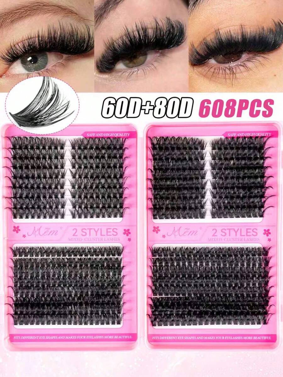 MEM Eyelash Extension Kit, DIY Eyelash Extension Set