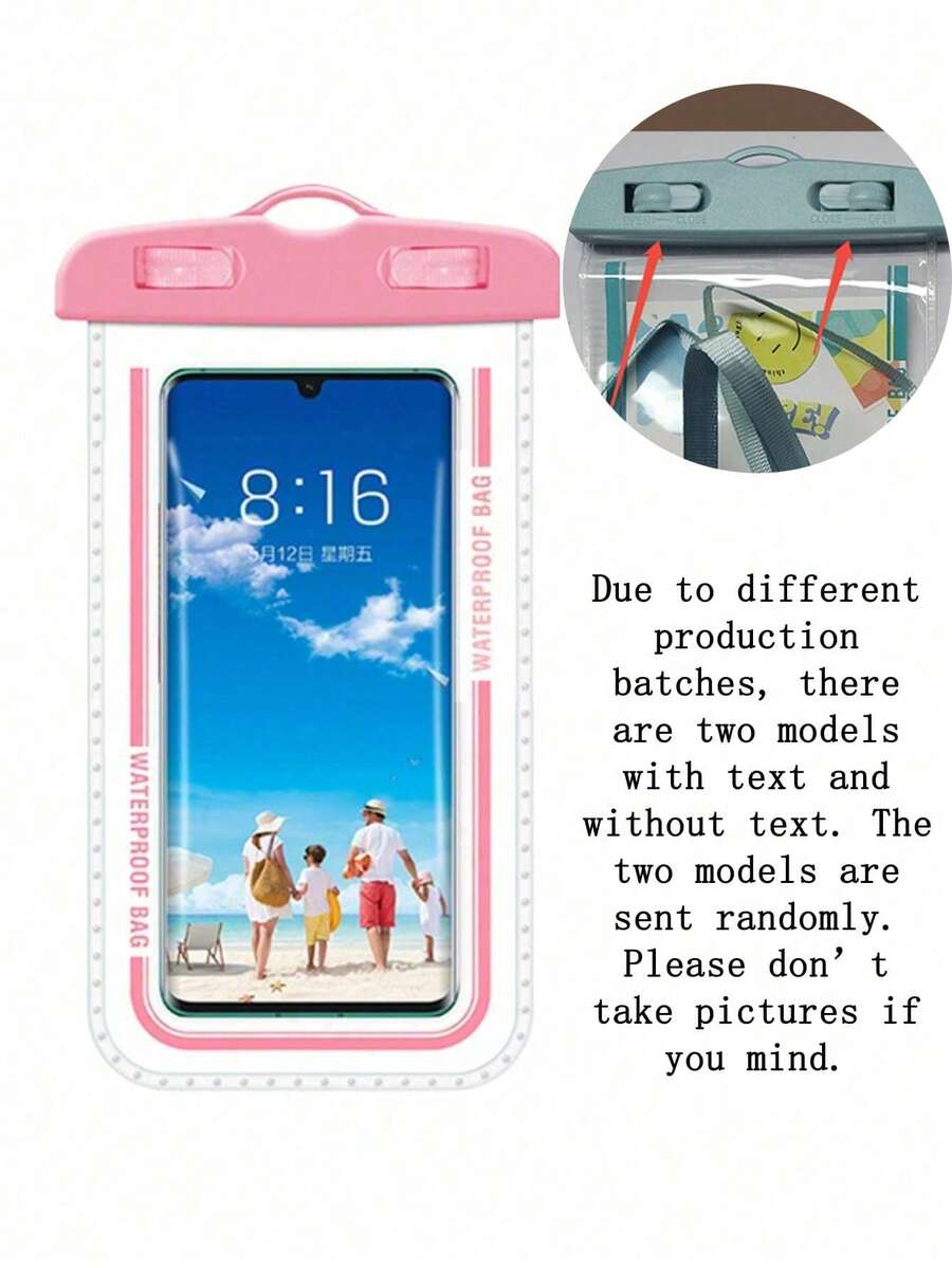 2pcs Waterproof Diving Phone Pouch