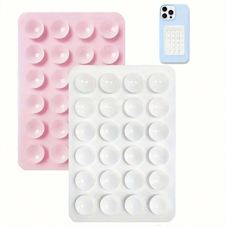Suction Cup Phone Holder Set Silicone Phone Holders