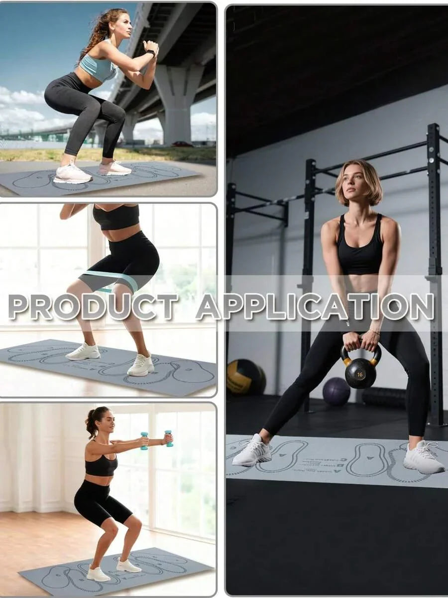 1000GSM High Density Silicone Yoga Mat
