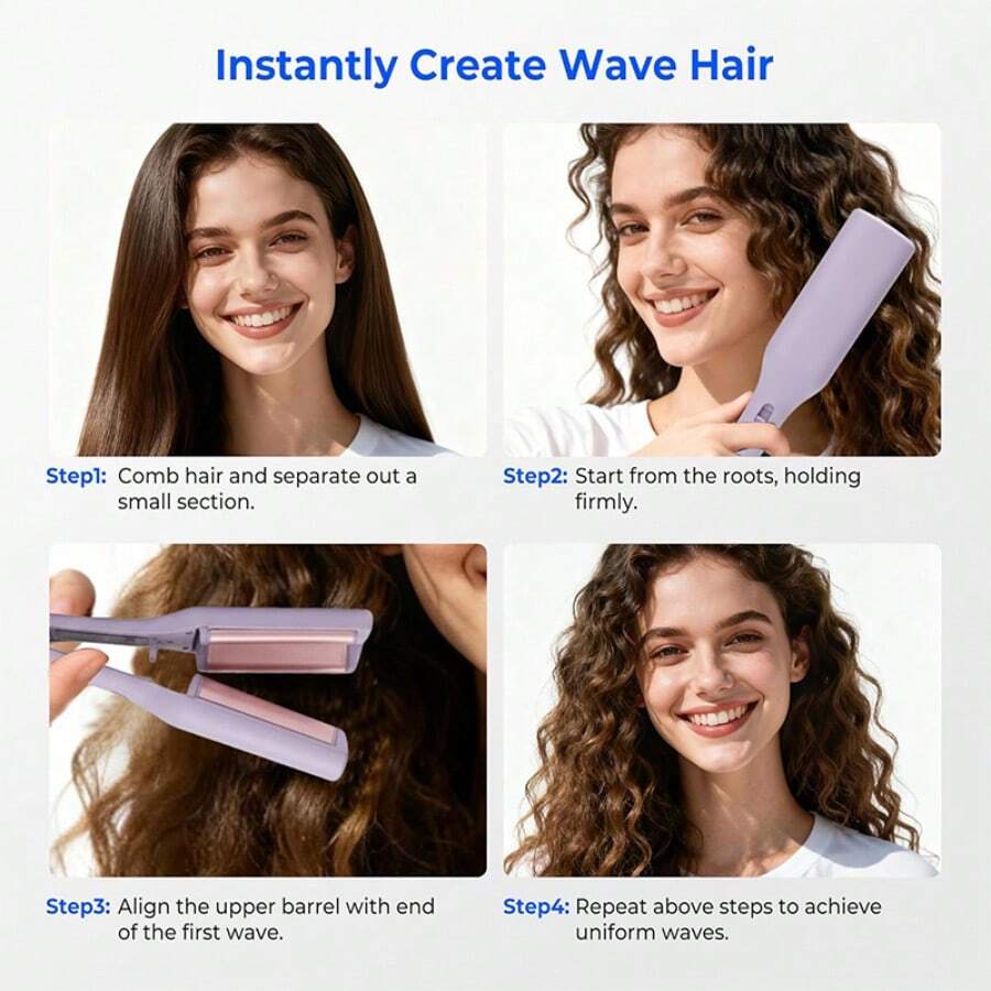 Curling Iron Anti-Scalding Negative Ion Curling Iron