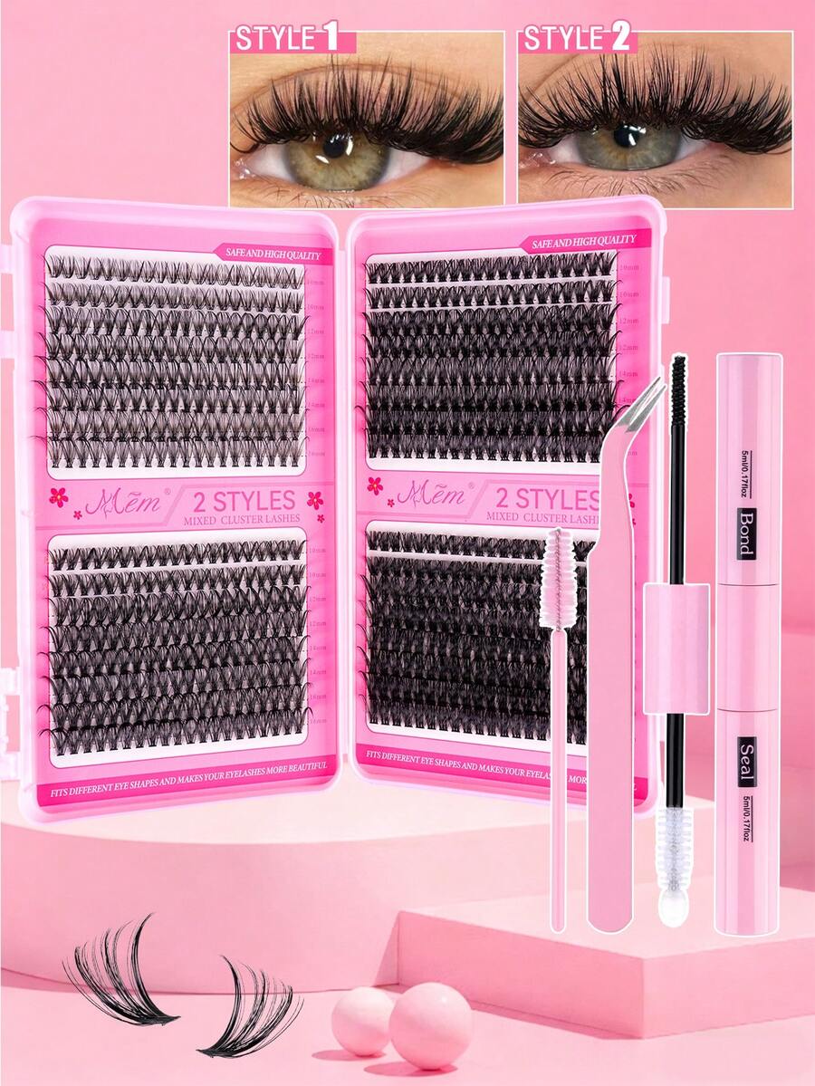 MEM Eyelash Extension Kit, DIY Eyelash Extension Set