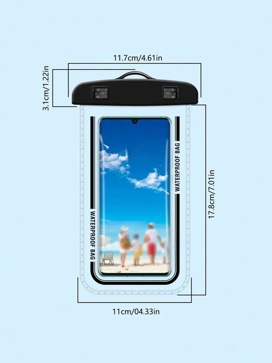 2pcs Waterproof Diving Phone Pouch