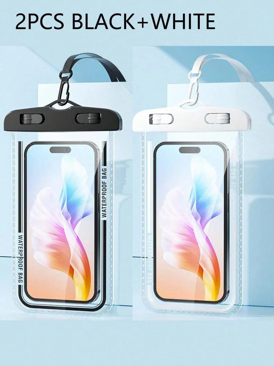 2pcs Waterproof Diving Phone Pouch