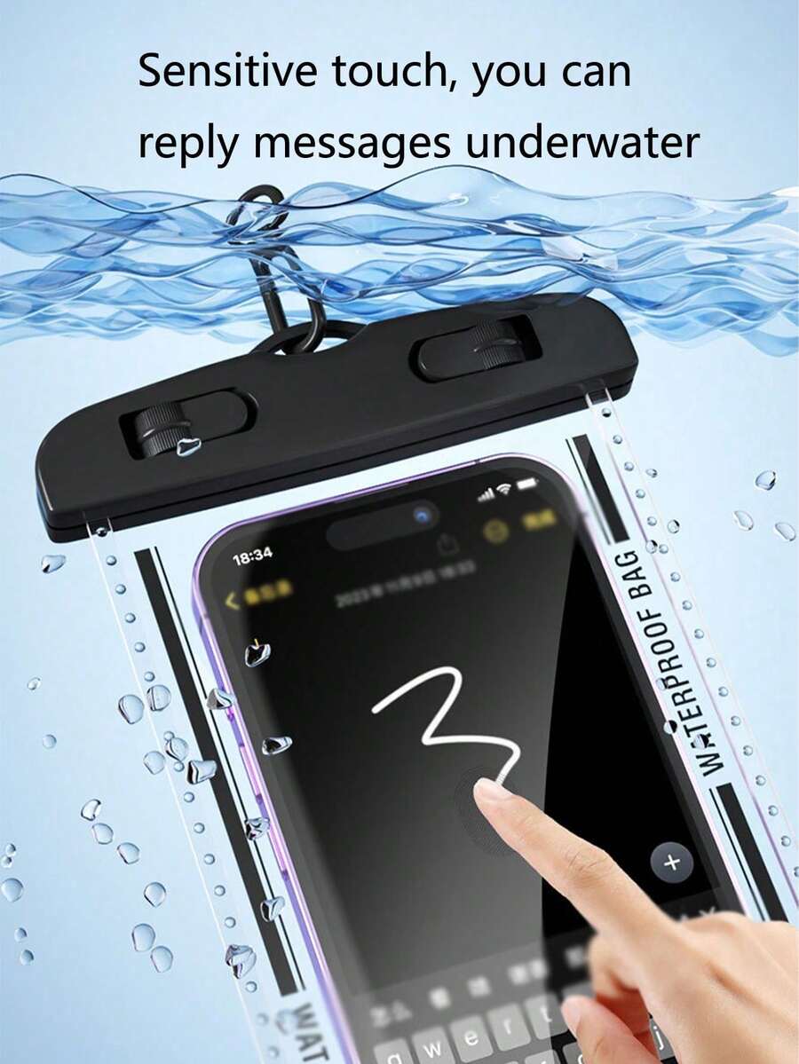 2pcs Waterproof Diving Phone Pouch