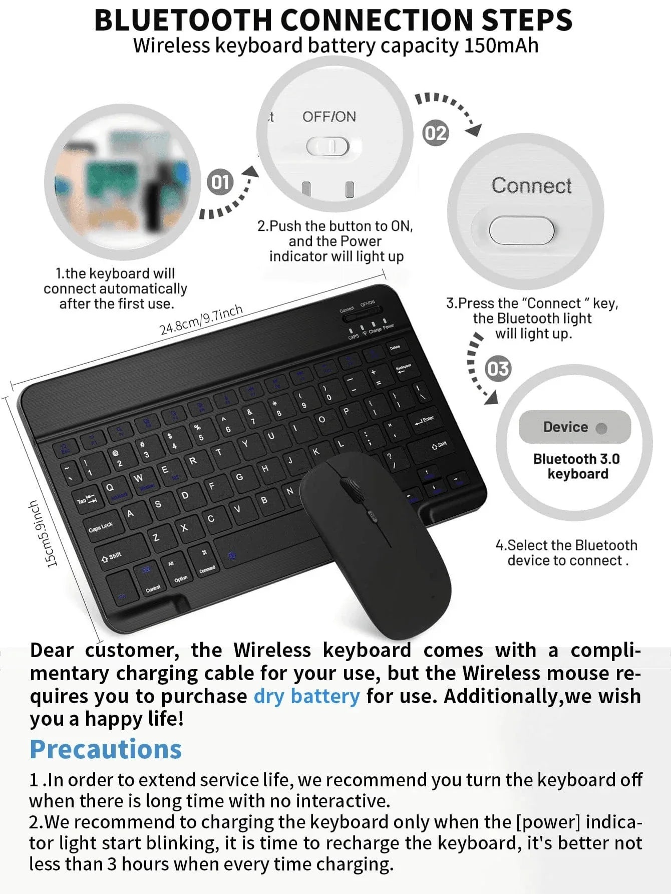 Keyboard Case With Mouse