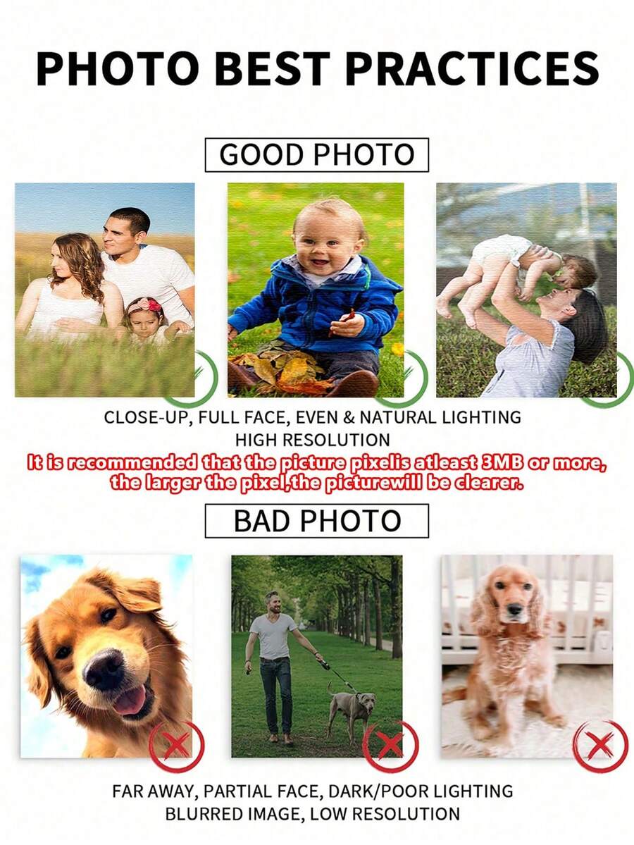 1pc Customized Canvas Wall Art