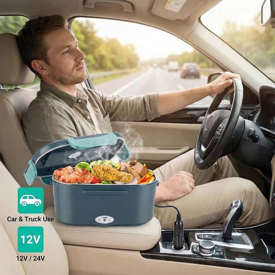 Electric Lunch Box Food Heater 40W Heated Lunch Box