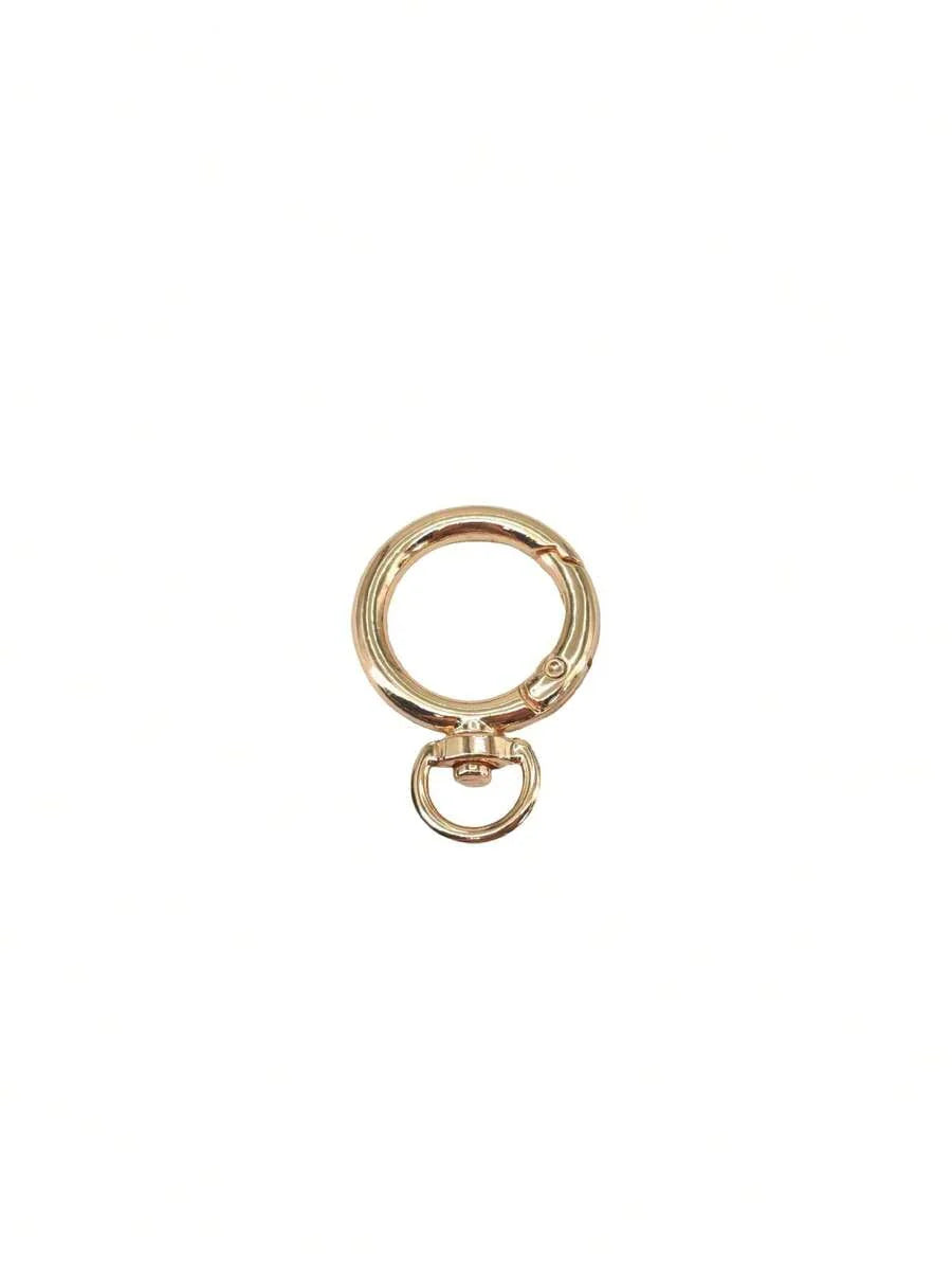Zinc Alloy Turtle Pendant Keychain With Pearl