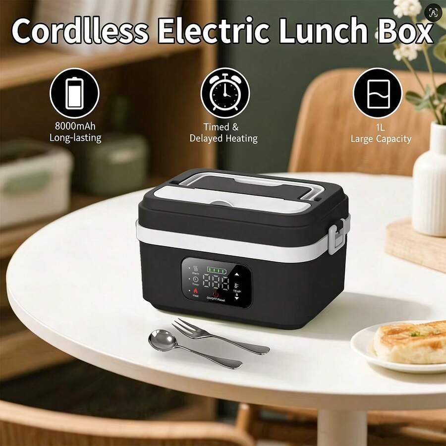 Adult Wireless Electric Heating Lunch Box