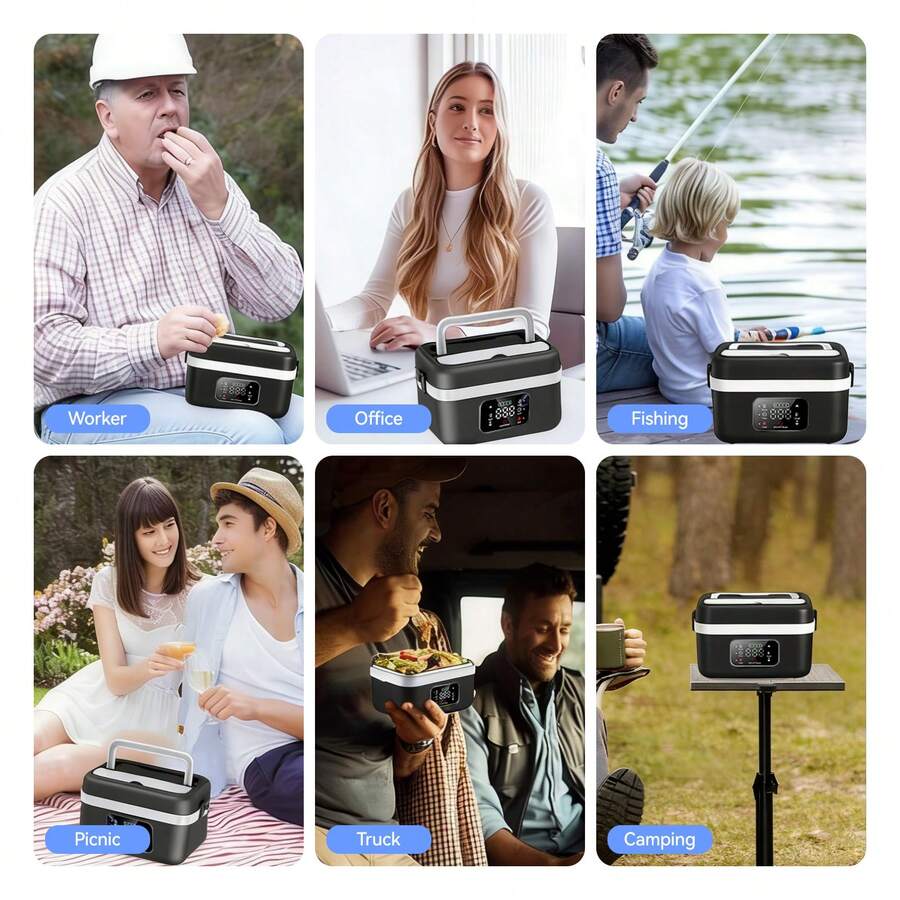 Adult Wireless Electric Heating Lunch Box