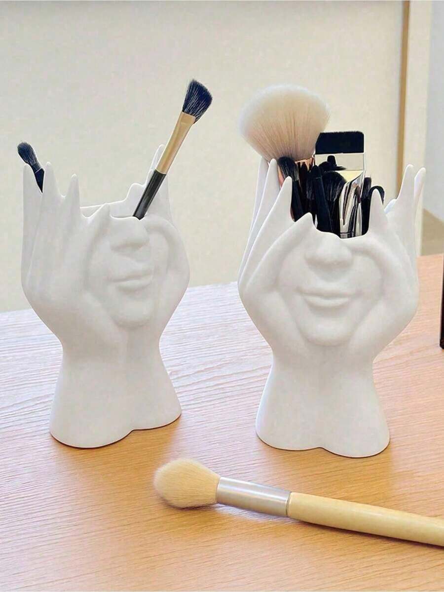 1Pc Makeup Organiser Made Of Premium Resin
