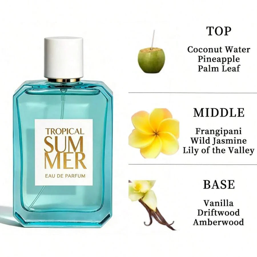 AIR FUSION TROPICAL SUM MER 3.4 Fl Oz Women's EDP Dua