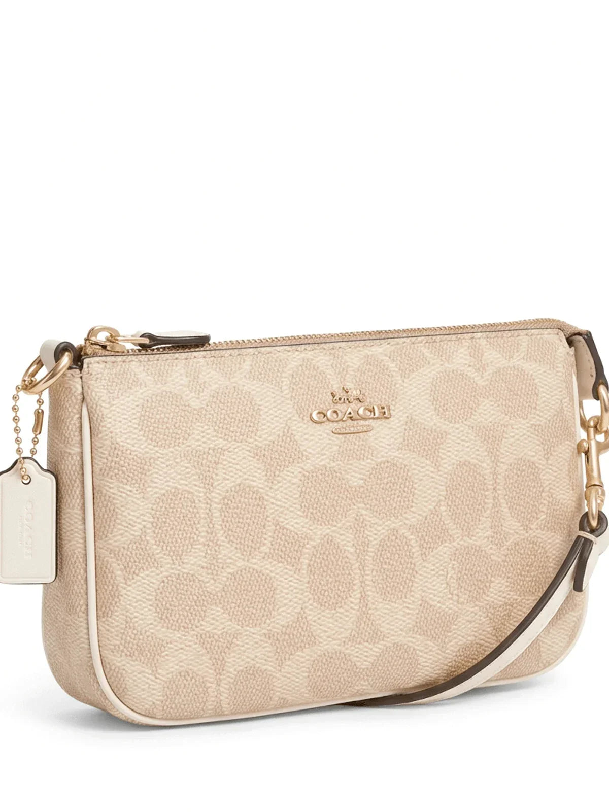 Coach Authentic Nolita 19 Women's Wristlet Crossbody Bag Tan