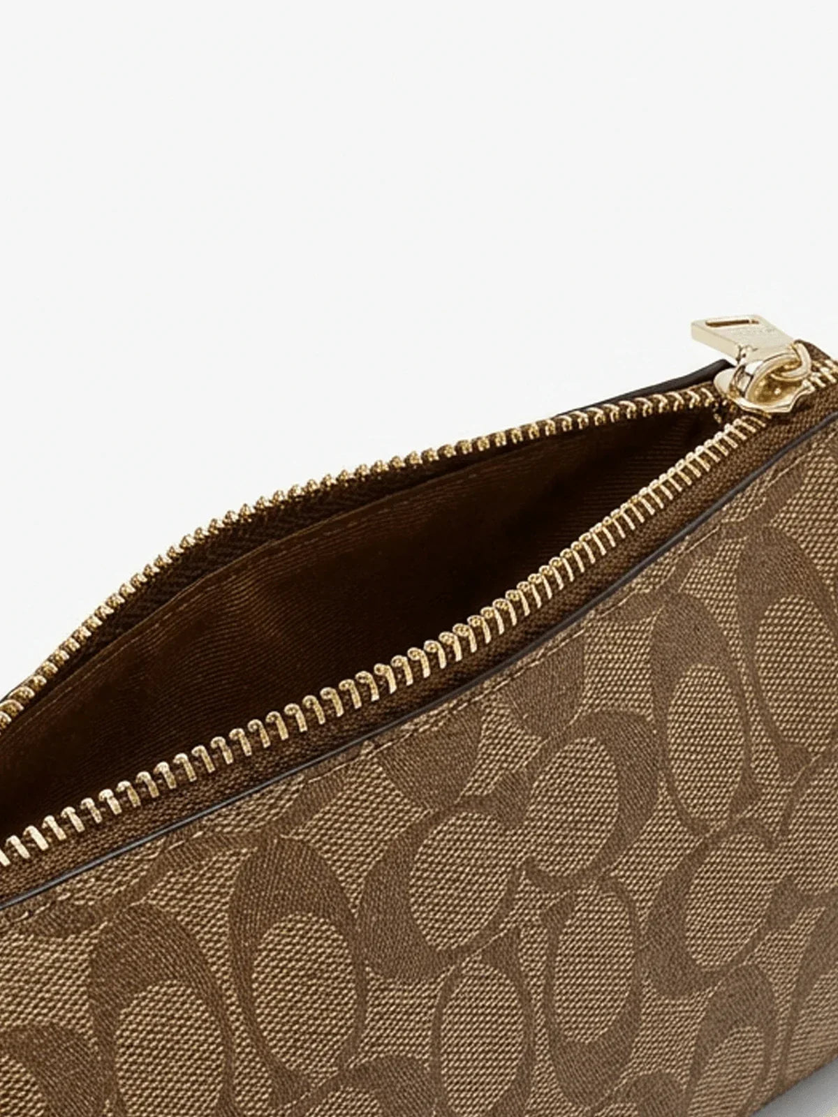 Coach Authentic Nolita 19 Women's Wristlet Crossbody Bag Tan