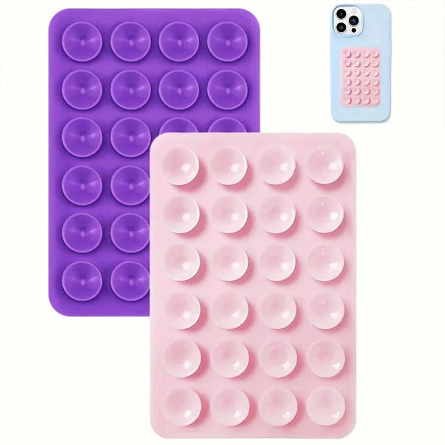 Suction Cup Phone Holder Set Silicone Phone Holders